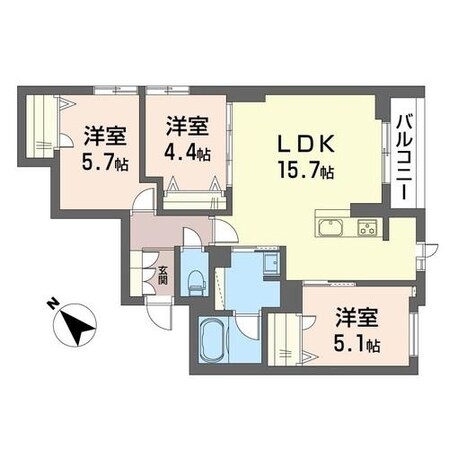 コージーベイハウスの物件間取画像